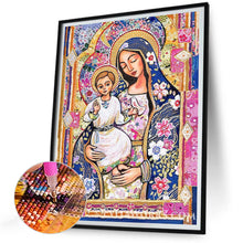 Load image into Gallery viewer, Diamond Painting - Full Round - Madonna And Child (30*40CM)