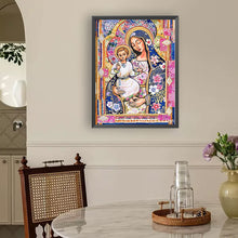 Load image into Gallery viewer, Diamond Painting - Full Round - Madonna And Child (30*40CM)