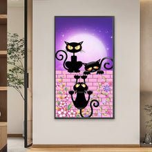 Load image into Gallery viewer, Diamond Painting - Full Round - Cat (40*70CM)