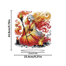 Load image into Gallery viewer, Acrylic Special Shape Forest Girl Desktop Diamond Art Kits for Home Office Decor
