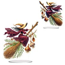 Load image into Gallery viewer, Acrylic Special Shape Forest Girl Desktop Diamond Art Kits for Home Office Decor