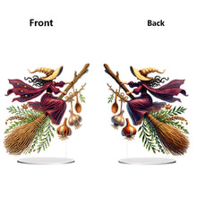 Load image into Gallery viewer, Acrylic Special Shape Forest Girl Desktop Diamond Art Kits for Home Office Decor