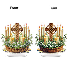 Load image into Gallery viewer, Acrylic Special Shape Forest Girl Desktop Diamond Art Kits for Home Office Decor