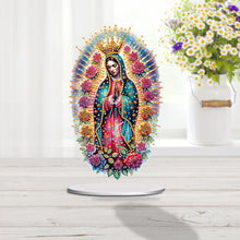 Load image into Gallery viewer, Acrylic Special Shape Forest Girl Desktop Diamond Art Kits for Home Office Decor