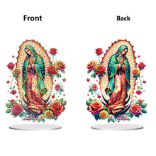 Load image into Gallery viewer, Acrylic Special Shape Forest Girl Desktop Diamond Art Kits for Home Office Decor