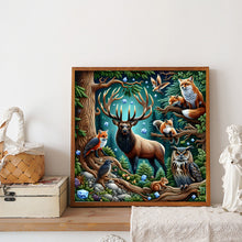 Load image into Gallery viewer, Diamond Painting - Full Round - Reindeer (40*40CM)