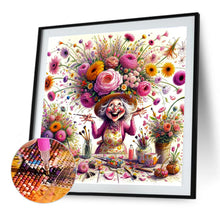 Load image into Gallery viewer, Diamond Painting - Full Round - Happy People And Flowers (40*40CM)
