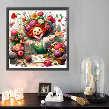 Load image into Gallery viewer, Diamond Painting - Full Round - Happy People And Flowers (40*40CM)