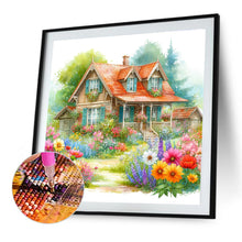 Load image into Gallery viewer, Diamond Painting - Full Round - Garden Hut (40*40CM)