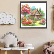 Load image into Gallery viewer, Diamond Painting - Full Round - Garden Hut (40*40CM)