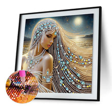 Load image into Gallery viewer, Diamond Painting - Partial Special Shaped - Gorgeous Elegant Lady (30*30CM)