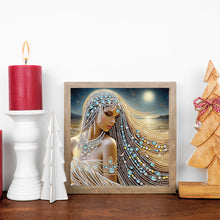 Load image into Gallery viewer, Diamond Painting - Partial Special Shaped - Gorgeous Elegant Lady (30*30CM)