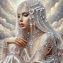 Load image into Gallery viewer, Diamond Painting - Partial Special Shaped - Gorgeous Elegant Lady (30*30CM)