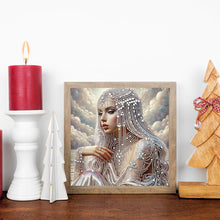 Load image into Gallery viewer, Diamond Painting - Partial Special Shaped - Gorgeous Elegant Lady (30*30CM)