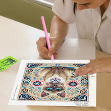Load image into Gallery viewer, Diamond Painting - Partial Special Shaped - Mandala Cat (30*30CM)
