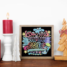 Load image into Gallery viewer, Diamond Painting - Partial Special Shaped - Good Wishes In English (30*30CM)