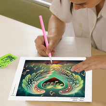 Load image into Gallery viewer, Diamond Painting - Partial Special Shaped - Love Wings Note (30*30CM)