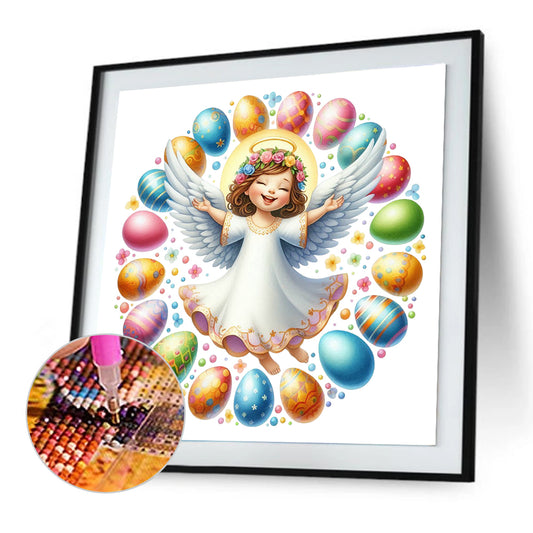 Diamond Painting - Full Round - Easter Angel (30*30CM)