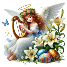 Load image into Gallery viewer, Diamond Painting - Full Round - Easter Angel (30*30CM)