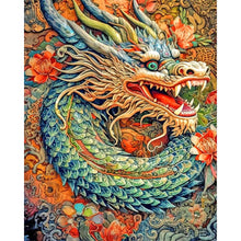 Load image into Gallery viewer, Diamond Painting - Full Round - Dragon (40*50CM)
