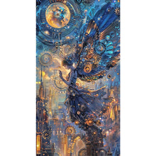 Load image into Gallery viewer, Diamond Painting - Full Round - Mechanical Angel Girl (40*70CM)