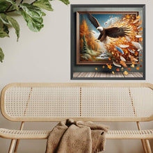 Load image into Gallery viewer, Diamond Painting - Full Square - Eagle Escaping From The Frame (40*40CM)