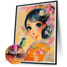 Load image into Gallery viewer, Diamond Painting - Full Square - Japanese Girl (40*50CM)