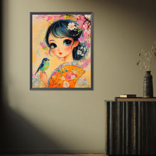 Load image into Gallery viewer, Diamond Painting - Full Square - Japanese Girl (40*50CM)