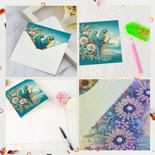 Load image into Gallery viewer, 6Pcs Parrot DIY Diamond Painting Card Diamond Drawing Card for Family Friends