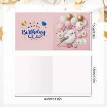 Load image into Gallery viewer, 6Pcs Birthday Animal DIY Diamond Painting Card Diamond Drawing Card for Adults