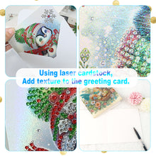 Load image into Gallery viewer, 6Pcs Chicken Coop DIY Diamond Painting Card Diamond Drawing Card for Friends