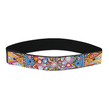 Load image into Gallery viewer, Mandala Diamond Painting Waistband Flower Diamond Art Elastic Belt for Women