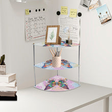 Load image into Gallery viewer, 3 Tier Acrylic Special Shape Butterfly 5D Diamond Painting Storage Shelf