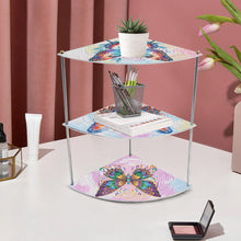 Load image into Gallery viewer, 3 Tier Acrylic Special Shape Butterfly 5D Diamond Painting Storage Shelf