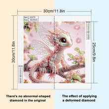 Load image into Gallery viewer, Diamond Painting - Partial Special Shaped - Pterosaur (30*30CM)