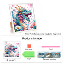 Load image into Gallery viewer, Diamond Painting - Partial Special Shaped - Mythical Dragon (30*30CM)