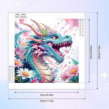 Load image into Gallery viewer, Diamond Painting - Partial Special Shaped - Mythical Dragon (30*30CM)