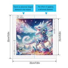 Load image into Gallery viewer, Diamond Painting - Partial Special Shaped - Mythical Dragon (30*30CM)