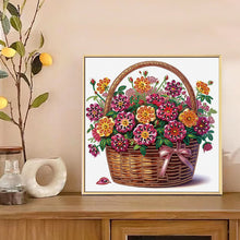 Load image into Gallery viewer, Diamond Painting - Partial Special Shaped - Bouquet Basket (30*30CM)