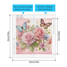 Load image into Gallery viewer, Diamond Painting - Partial Special Shaped - Flower Cluster (30*30CM)