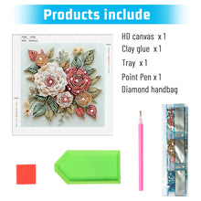 Load image into Gallery viewer, Diamond Painting - Partial Special Shaped - Flower Cluster (30*30CM)