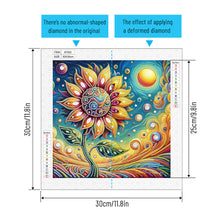 Load image into Gallery viewer, Diamond Painting - Partial Special Shaped - Flower Cluster (30*30CM)