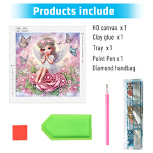 Load image into Gallery viewer, Diamond Painting - Partial Special Shaped - Angel (30*30CM)