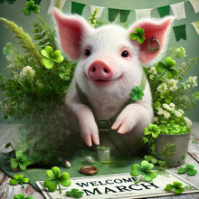 Load image into Gallery viewer, Diamond Painting - Full Square - Cute Animal March (40*40CM)