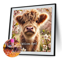 Load image into Gallery viewer, Diamond Painting - Full Square - Cute Animal April (40*40CM)