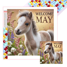 Load image into Gallery viewer, Diamond Painting - Full Square - Cute Animal May (40*40CM)