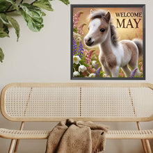 Load image into Gallery viewer, Diamond Painting - Full Square - Cute Animal May (40*40CM)