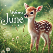 Load image into Gallery viewer, Diamond Painting - Full Square - Cute Animal June (40*40CM)