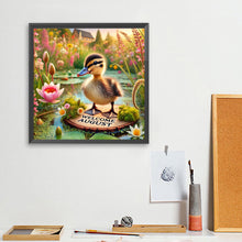 Load image into Gallery viewer, Diamond Painting - Full Square - Cute Animal August (40*40CM)