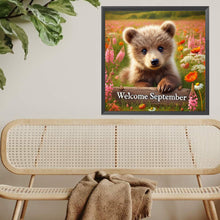 Load image into Gallery viewer, Diamond Painting - Full Square - Cute Animal September (40*40CM)